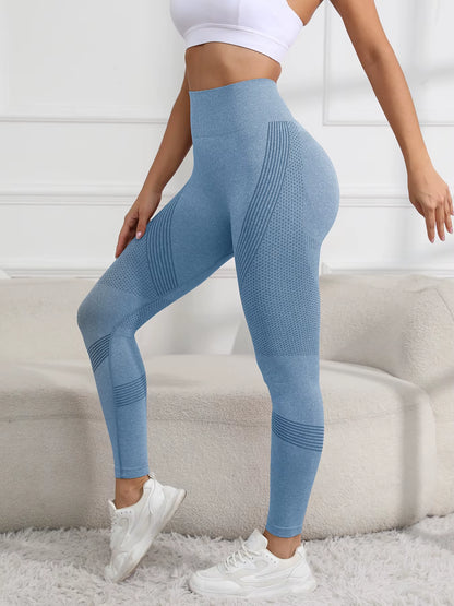 Women'S Butt Lift Fitness Leggings, Grippy Butt Fitness Seamless Tight Butt Pants